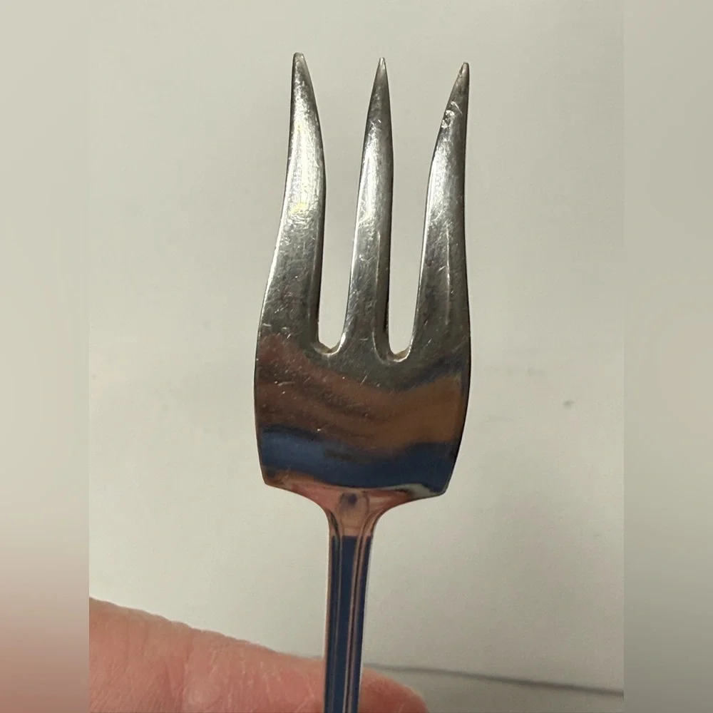 Vintage Stratford Silver‎ Co Special Forks Silverplate Cocktail Appetizer 1 Pc.